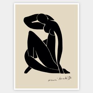 Plagát Woman in Black | Matisse