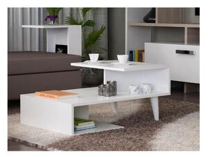 Konferenčný stolík CONCETTA 40x90 cm biela