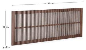 BEYLA WALNUT posteľné čelo 180 cm