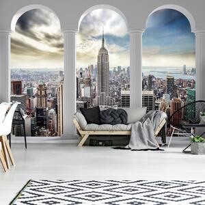 Fototapeta - Pohľad na New York Pillars (152,5x104 cm)