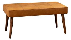 Oranžový taburet VITO 46x92 cm