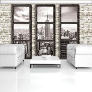 Fototapeta - New York - výhľad z okna (152,5x104 cm)