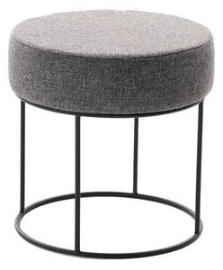 Taburet RELO, priemer 40 cm, antracit