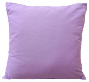 Jednofarebná obliečka v slabo fialovej farbe 45x45 cm