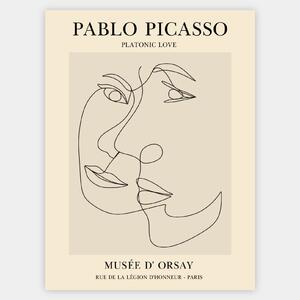 Plagát Platonic Love | Pablo Picasso