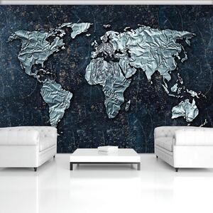 Fototapeta - Mapa moderného sveta (254x184 cm)