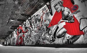 Fototapeta - Expresívne graffiti (152,5x104 cm)