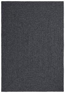 NORTHRUGS - Hanse Home koberce Kusový koberec Braided 105550 Dark Grey – na von aj na doma - 80x200 cm