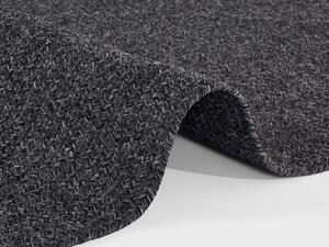 NORTHRUGS - Hanse Home koberce Kusový koberec Braided 105550 Dark Grey – na von aj na doma - 80x150 cm