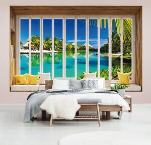 Fototapeta - Okno na Havaji (152,5x104 cm)