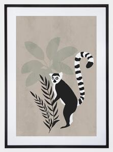 Plagát Lemur