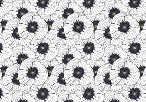 Fototapeta - Kvetinový vzor (152,5x104 cm)