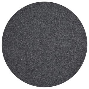 NORTHRUGS - Hanse Home koberce Kusový koberec Braided 105550 Dark Grey kruh – na von aj na doma - 200x200 (priemer) kruh cm
