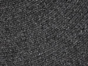 NORTHRUGS - Hanse Home koberce Kusový koberec Braided 105550 Dark Grey kruh – na von aj na doma - 150x150 (priemer) kruh cm