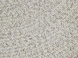 NORTHRUGS - Hanse Home koberce Kusový koberec Braided 105553 Light Melange kruh – na von aj na doma - 150x150 (priemer) kruh cm