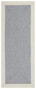 NORTHRUGS - Hanse Home koberce Kusový koberec Braided 105555 Grey Creme – na von aj na doma - 80x150 cm