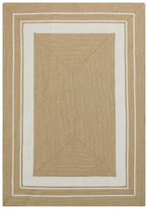 NORTHRUGS - Hanse Home koberce Kusový koberec Braided 105556 Creme Beige – na von aj na doma - 80x150 cm