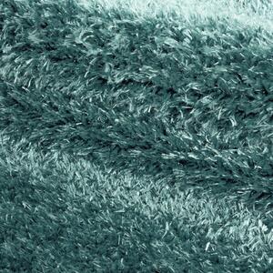 Ayyildiz koberce Kusový koberec Brilliant Shaggy 4200 Aqua kruh - 200x200 (priemer) kruh cm