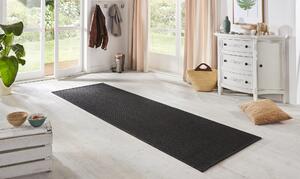 BT Carpet - Hanse Home koberce Behúň Nature 103534 Black - 80x500 cm
