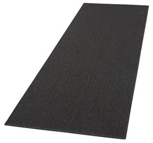 BT Carpet - Hanse Home koberce Behúň Nature 103534 Black - 80x350 cm