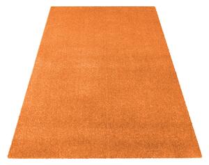 Jednofarebný koberec oranžovej farby Oranžová Šírka: 200 cm | Dĺžka: 300 cm