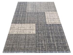 Univerzálny moderný koberec sivej farby Sivá Šírka: 200 cm | Dĺžka: 290 cm