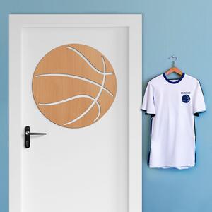 DUBLEZ | Drevený obraz - Basketbalová lopta