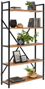 REGÁL, prírodná farba, mangové drevo, 100/178/32 cm Ambia Home - Regály