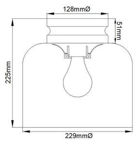 STROPNÉ SVIETIDLO, 22.9/22.5 cm Elstead Lighting - Interiérové svietidlá