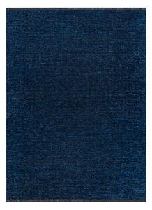 Koberec FLORENCE 24021 Jednfarebný, glamour, plocho tkaný, modrý