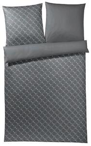 OBOJSTRANNÁ POSTEĽNÁ BIELIZEŇ, makosatén, grafitová, 155/220 cm Joop! - Obliečky & plachty, Online Only