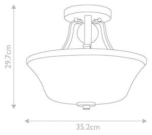 STROPNÉ SVIETIDLO, 35.2/29.7 cm Elstead Lighting - Interiérové svietidlá