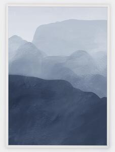 Abstraktný Plagát "Blue Mountains" No. 1