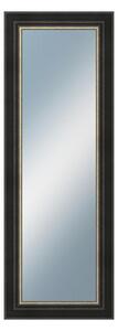 DANTIK - Zrkadlo v rámu, rozmer s rámom 50x140 cm z lišty GREECE čierna (2641)