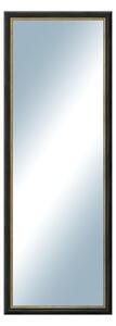 DANTIK - Zrkadlo v rámu, rozmer s rámom 50x140 cm z lišty Anversa čierna Au (3149)