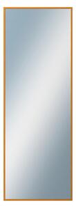 DANTIK - Zrkadlo v rámu, rozmer s rámom 50x140 cm z lišty Hliník oranžová (7269217)