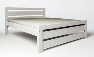 Posteľ dvojlôžko RHINO I. senior A0546 180x200, smrek - biela