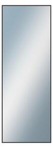 DANTIK - Zrkadlo v rámu, rozmer s rámom 50x140 cm z lišty Hliník čierna (7022021)