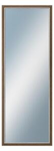 DANTIK - Zrkadlo v rámu, rozmer s rámom 50x140 cm z lišty TAIGA sv.hnedá (3106)