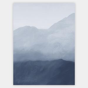 Abstraktný Plagát "Blue Mountains" No. 3
