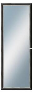 DANTIK - Zrkadlo v rámu, rozmer s rámom 50x140 cm z lišty Anversa čierna AG (3150)