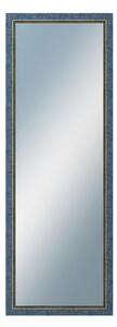 DANTIK - Zrkadlo v rámu, rozmer s rámom 50x140 cm z lišty CARRARA šedá (2949)