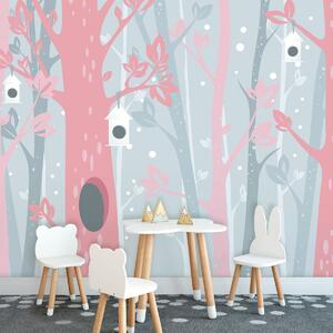 Fototapeta - Ružové stromy (152,5x104 cm)