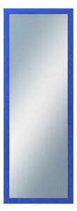 DANTIK - Zrkadlo v rámu, rozmer s rámom 50x140 cm z lišty RETRO modrá (2532)