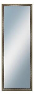 DANTIK - Zrkadlo v rámu, rozmer s rámom 50x140 cm z lišty NEVIS zelená (3054)