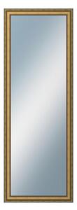DANTIK - Zrkadlo v rámu, rozmer s rámom 50x140 cm z lišty DOPRODEJMETAL AU prohlá velká (3022)
