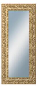 DANTIK - Zrkadlo v rámu, rozmer s rámom 60x140 cm z lišty KŘÍDLO ozdobné zlaté (2890)