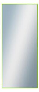 DANTIK - Zrkadlo v rámu, rozmer s rámom 60x140 cm z lišty NIELSEN zelená (7269207)