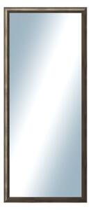 DANTIK - Zrkadlo v rámu, rozmer s rámom 60x140 cm z lišty Ferrosa grafit (3141)