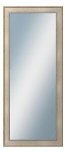 DANTIK - Zrkadlo v rámu, rozmer s rámom 60x140 cm z lišty TOOTH strieborná (2779)